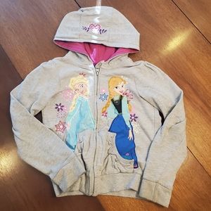 Disney Frozen hooded sweatshirt - girls size 9-10